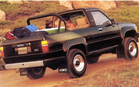 Classic Toyota 4Runner with ragtop