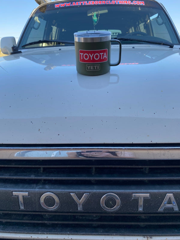 Toyota Land Cruiser stickers - Battle Born Clothing